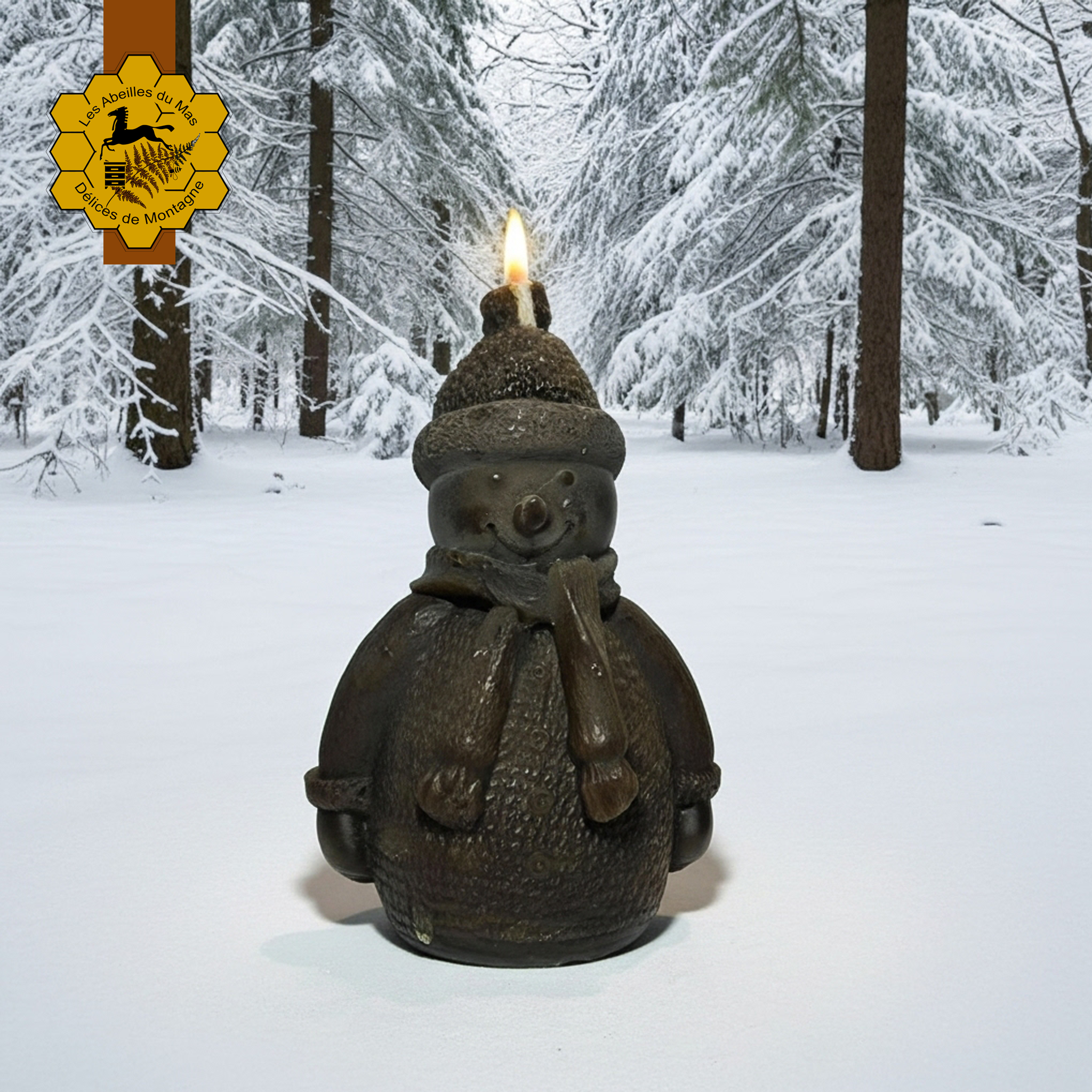 Bougie Miel Bonhomme 2