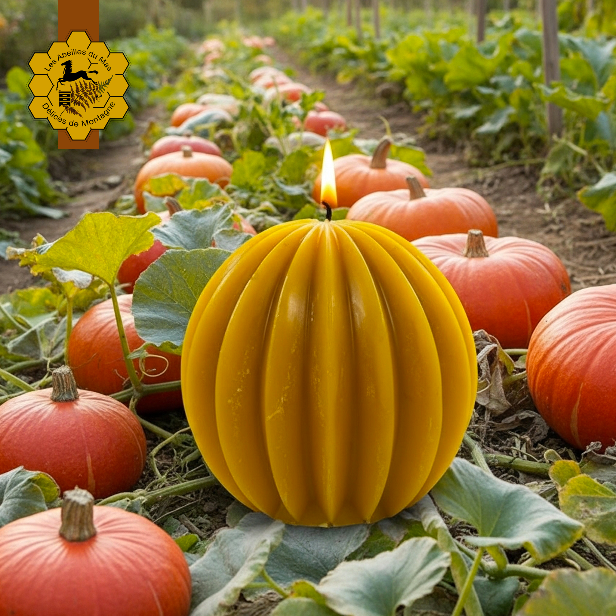 Bougie Miel Citrouille